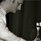 salsa/jazzpianist på jam i Barcelona